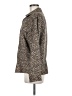 Croft & Barrow 100% Polyester Animal Print Brown Long Sleeve Blouse Size M - photo 5