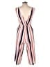 Lily Rose Stripes Pink Jumpsuit Size XS - photo 2