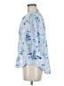 Assorted Brands Floral Blue 3/4 Sleeve Blouse Size M - photo 5