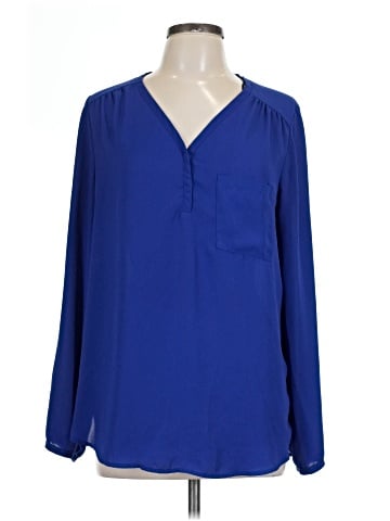 Pleione Long Sleeve Blouse (view 1)