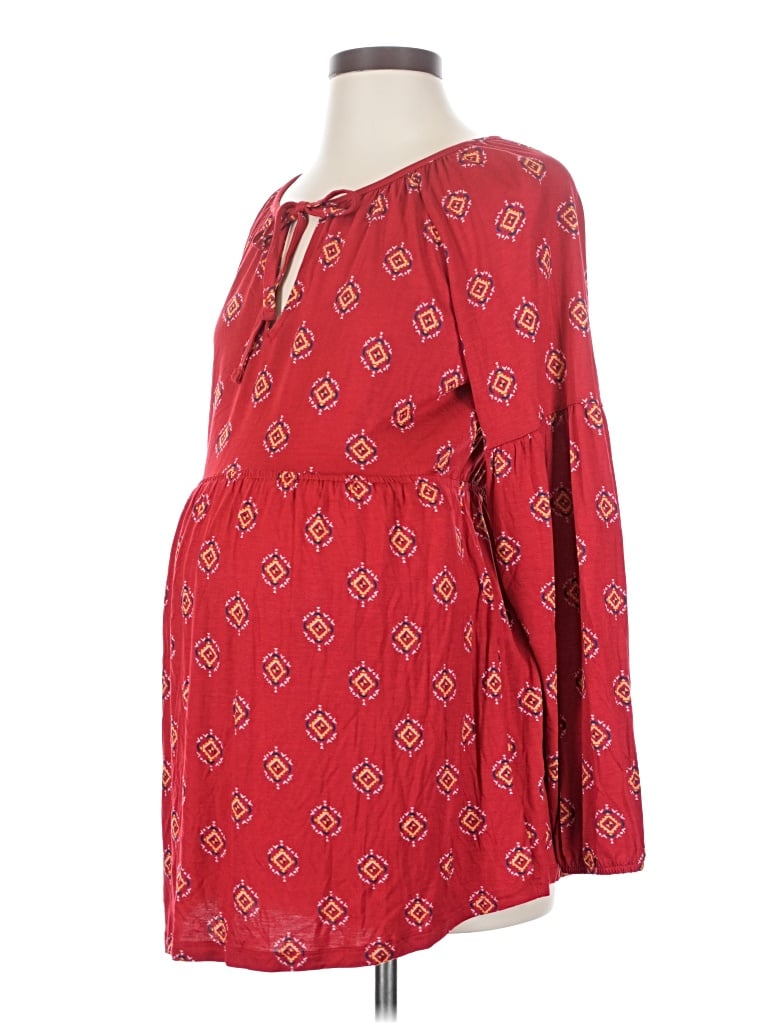 Pre-owned Old Navy - Maternity Kimono In Red