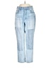 Everlane 100% Cotton Color Block Blue Jeans Size 27 waist - photo 1