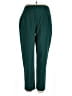 Talbots Solid Green Casual Pants Size 14 (petite) - photo 1