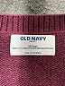 Old Navy Burgundy Pullover Sweater Size XS (tall) - photo 7