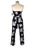 No Boundaries Graphic Black Jumpsuit Size S - photo 2