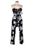 No Boundaries Graphic Black Jumpsuit Size S - photo 1
