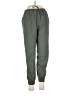 Alya Solid Green Track Pants Size M - photo 1