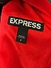Express 100% Polyester Solid Red Cocktail Dress Size 2 - photo 7
