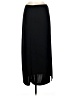 Wrapper Solid Black Formal Skirt Size M - photo 2