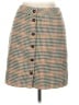 Talbots Houndstooth Tan Casual Skirt Size 6 (petite) - photo 1