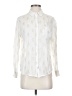 Rails Print Ivory Long Sleeve Button-Down Shirt Size XS - photo 1