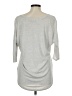 Express Silver Ivory 3/4 Sleeve T-Shirt Size M - photo 2
