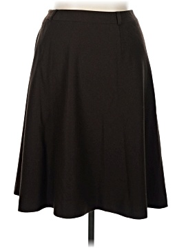 Jupe En Laine Noire Doublée TALBOTS PETITES - Taille 10, Parfaite Pour Le Bureau Ou Les Occasions Habillées