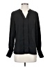 Shein 100% Polyester Black Long Sleeve Polo Size 2 - photo 1