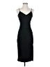 Ambiance Solid Black Cocktail Dress Size S - photo 1