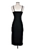 Ambiance Solid Black Cocktail Dress Size S - photo 2