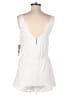 Jennifer Lopez 100% Polyester Solid White Romper Size 2 - photo 2