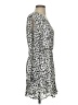Great Jones 100% Polyester Animal Print Silver Cocktail Dress Size S - photo 4