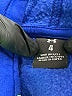 Under Armour Blue Zip Up Hoodie Size 4 - photo 3