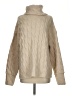 Zara Solid Tan Turtleneck Sweater Size S - photo 1