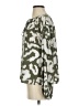 Elizabeth and James 100% Polyester Green Long Sleeve Blouse Size XS - photo 5