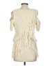 BCBGMAXAZRIA Ivory Sweater Vest Size M - photo 2