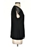 Banana Republic 100% Polyester Black Short Sleeve Top Size XS - photo 4