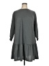 MSK Solid Gray Casual Dress Size 1X - photo 1