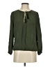Joie Green Long Sleeve Blouse Size S - photo 1