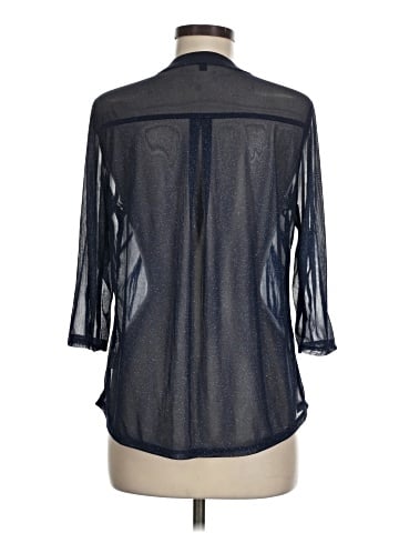 Always Indigo 3/4 Sleeve Blouse (view 2)