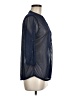 Always Indigo 100% Polyester Blue 3/4 Sleeve Blouse Size M - photo 4
