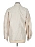 Chico's 100% Polyester Solid Ivory Long Sleeve Blouse Size Lg (2) - photo 2