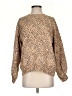Abercrombie & Fitch Animal Print Tan Pullover Sweater Size S - photo 1