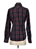 UNTUCKit 100% Cotton Plaid Black Red Long Sleeve Button-Down Shirt Size 2 - photo 2