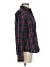 UNTUCKit 100% Cotton Plaid Black Red Long Sleeve Button-Down Shirt Size 2 - photo 4