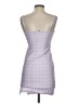 Shein Checkered-gingham Purple Casual Dress Size 4 - photo 2