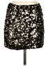 Ark & Co. 100% Polyester Silver Casual Skirt Size S - photo 2