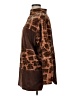 Bechamel Animal Print Brown Turtleneck Sweater Size 1X - photo 5