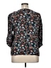 Papermoon 100% Rayon Teal 3/4 Sleeve Blouse Size 1X - photo 2