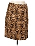 41Hawthorn Animal Print Brown Casual Skirt Size L - photo 1