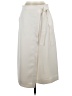 DKNY 100% Polyester Solid Ivory Formal Skirt Size 4 - photo 1