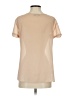 Ann Taylor LOFT 100% Polyester Tan Short Sleeve Blouse Size XS - photo 2
