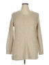 Charter Club Metallic Tan Pullover Sweater Size 1X - photo 1