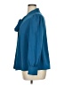 Shein Curve 100% Polyester Blue 3/4 Sleeve Blouse Size 1X - photo 5