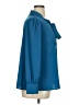 Shein Curve 100% Polyester Blue 3/4 Sleeve Blouse Size 1X - photo 4