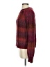 BB Dakota by Steve Madden 100% Acrylic Tweed Burgundy Pullover Sweater Size XS - photo 5