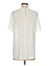 BCBGeneration 100% Rayon Ivory Short Sleeve Blouse Size S - photo 2