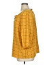 NYCC 100% Polyester Yellow Orange 3/4 Sleeve Blouse Size XL - photo 5