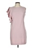 C. Luce Solid Pink Cocktail Dress Size L - photo 1