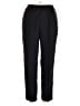 Alfred Dunner Solid Black Track Pants Size 14 - photo 1